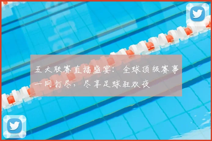 五大联赛直播盛宴:全球顶级赛事一网打尽,尽享足球狂欢夜